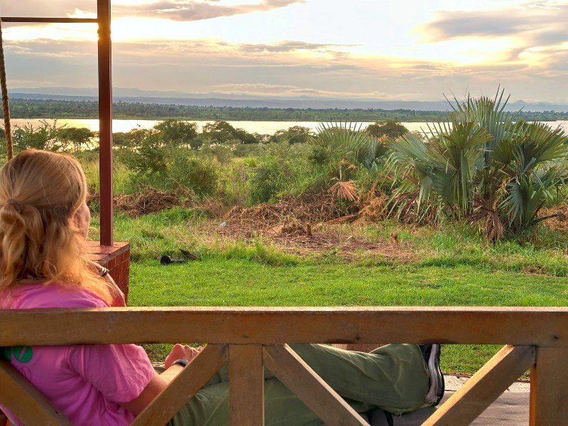 Murchison Falls relaxen met uitzicht