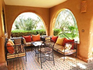 Erfoud hotel balkon