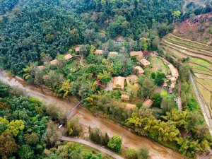 Pan Hou village North Vietnam