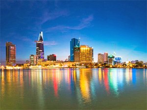 Skyline ho chi minh cambodja