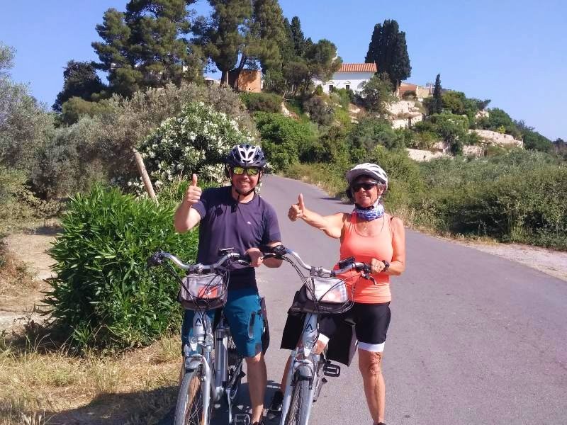 Fietsen dor Rethymnon