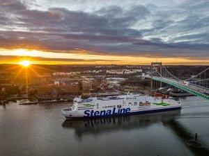 De ferry van Kiel naar Goteburg