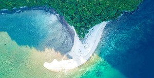 Kamperen op onbewoond eiland Thailand