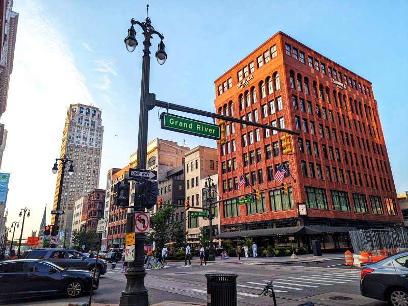 Detroit centrum
