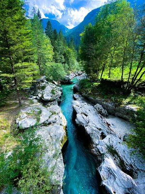 Soca vallei Slovenie