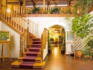 Ecuador Cuenca - hotel lobby