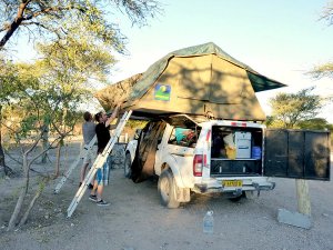 Avontuurlijke kampeervakantie in Namibië