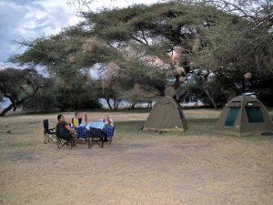 Camping in Tanzania
