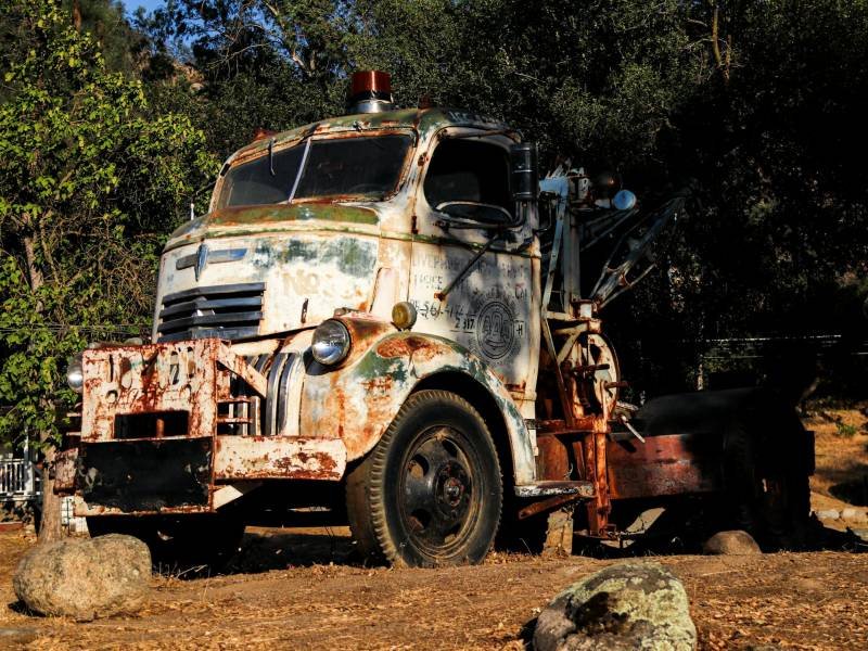 Oude truck Prince George
