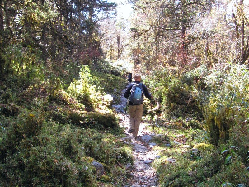 hiken door Bhutan
