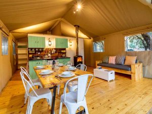 Zuid-Afrika glamping tent