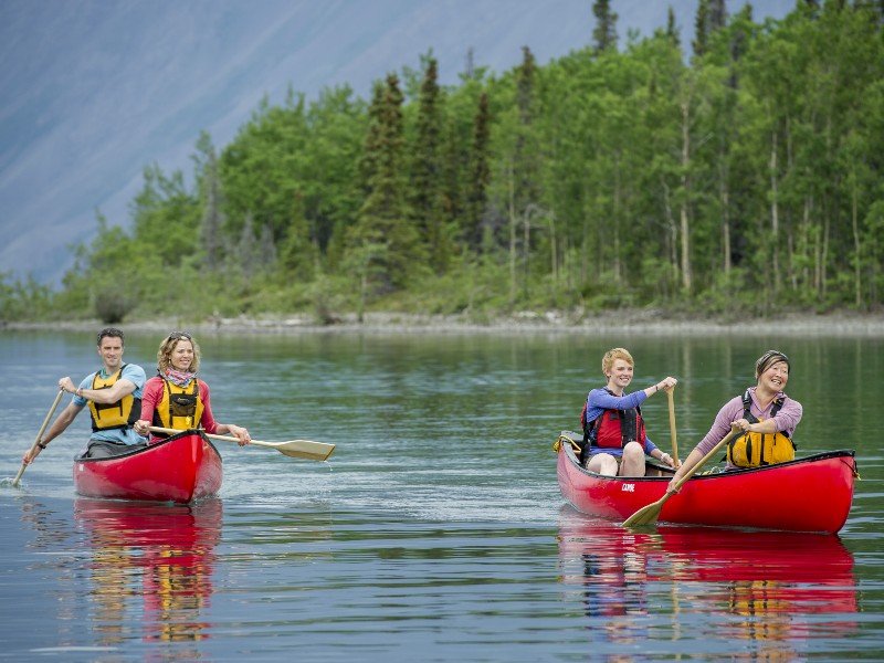 kanotocht-fairbanks-alaska