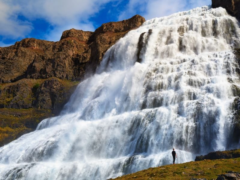 Dynjandi waterval