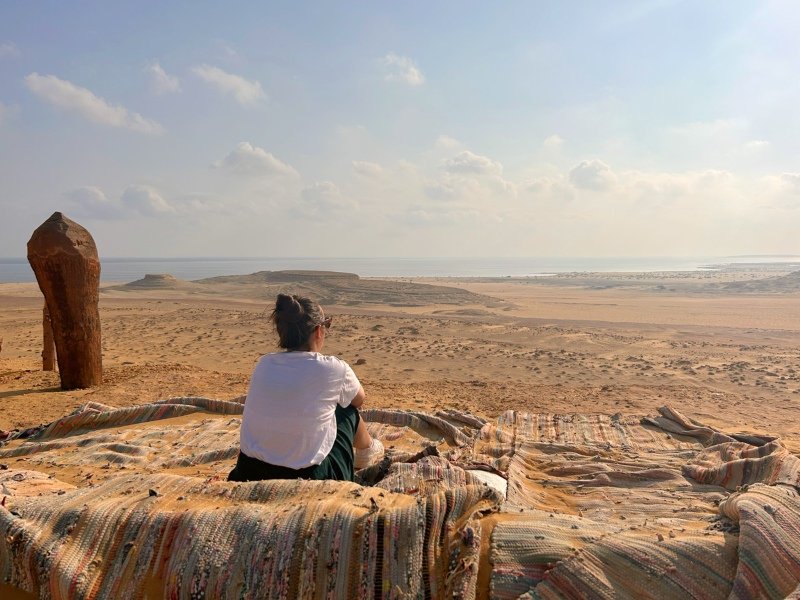 El Fayoum woestijn Egypte