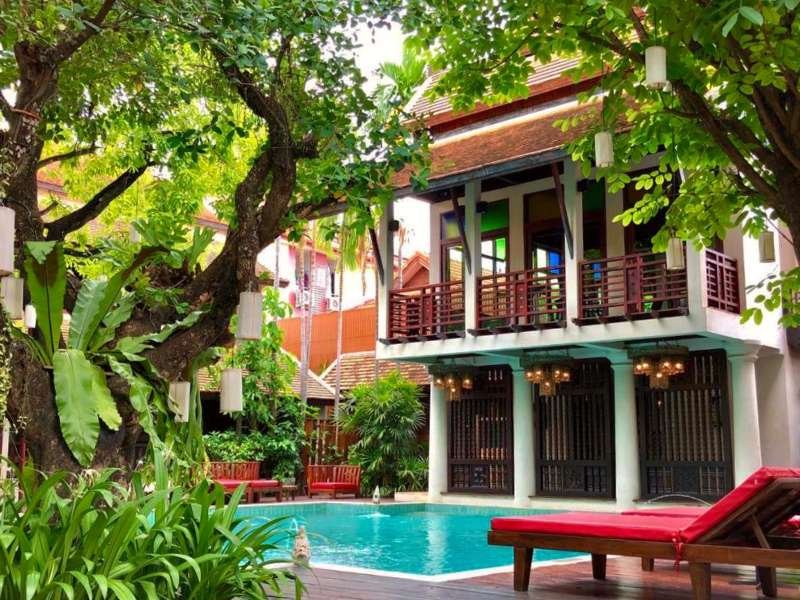 chiang mai hotel zwembad thailand