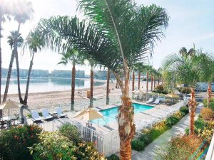 Amerika Venice strand hotel - zwembad