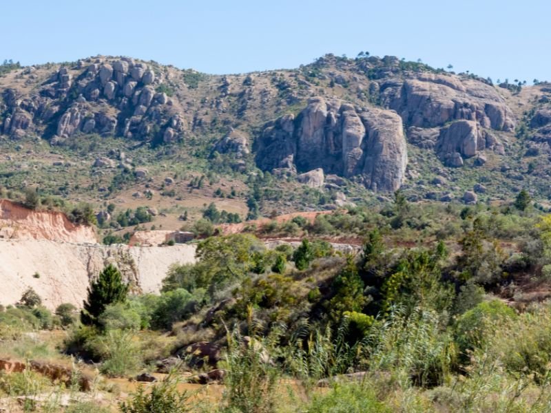 Andasibe national park landscape