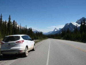 Icefields parkway rocky mountains