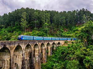 reizen met de trein in Sri Lanka