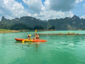 Thailand Khao Sok kanotocht over het meer