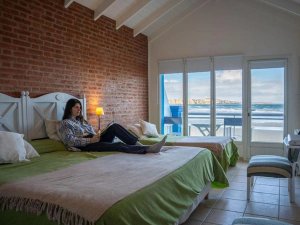 Strandhotel in Puerto Piramides