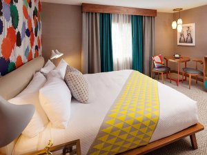 Amerika Venice strand hotel - hotelkamer