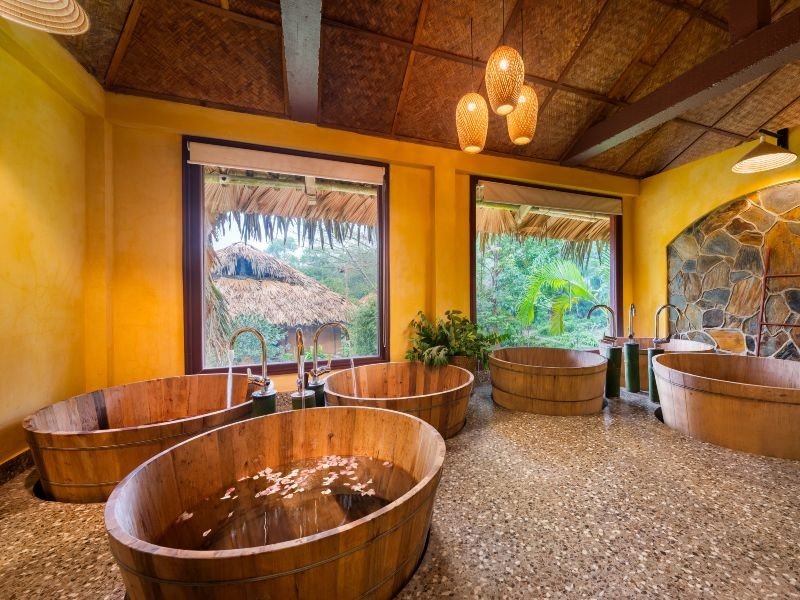 Vietnam Ha Giang ecolodge with spa