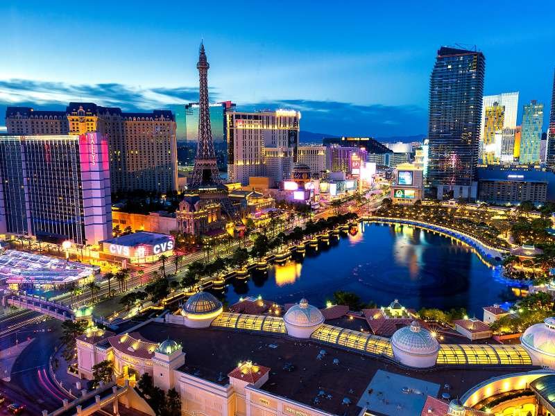 Las Vegas by night