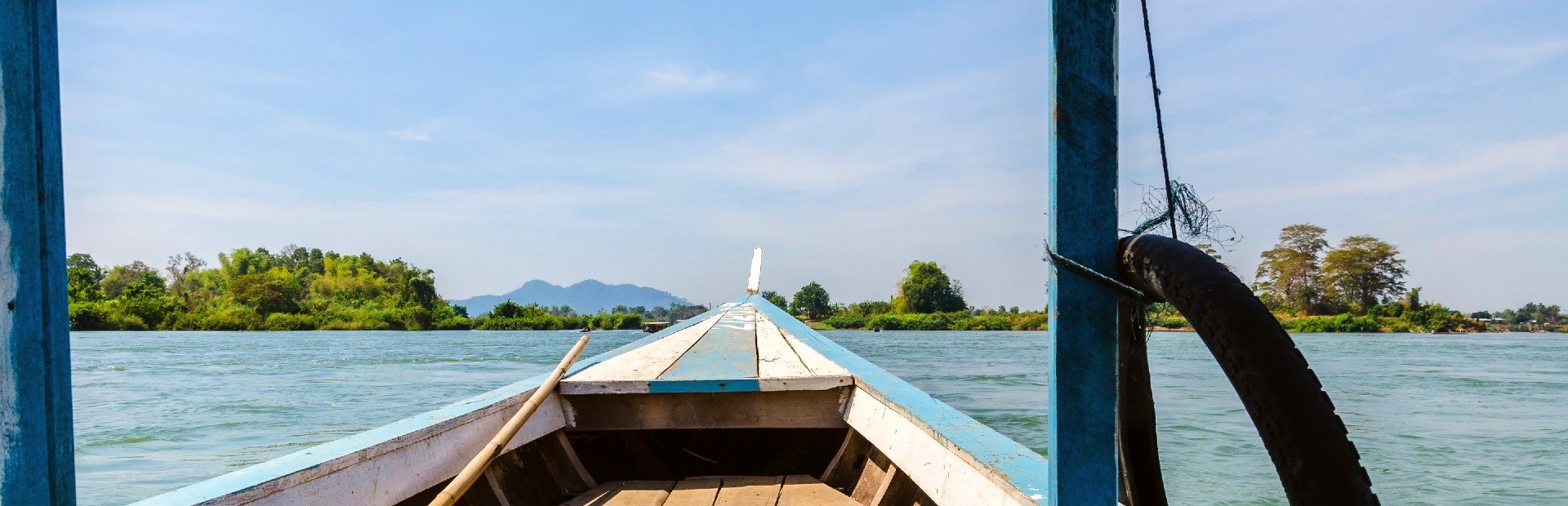 Mekong boot rivier