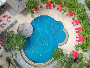 Ko Chang hotel zwembad Thailand