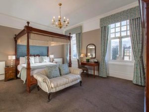 Slapen in kasteel slaapkamer Glasgow
