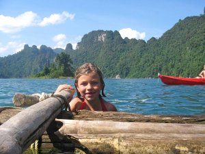 Thailand met kinderen