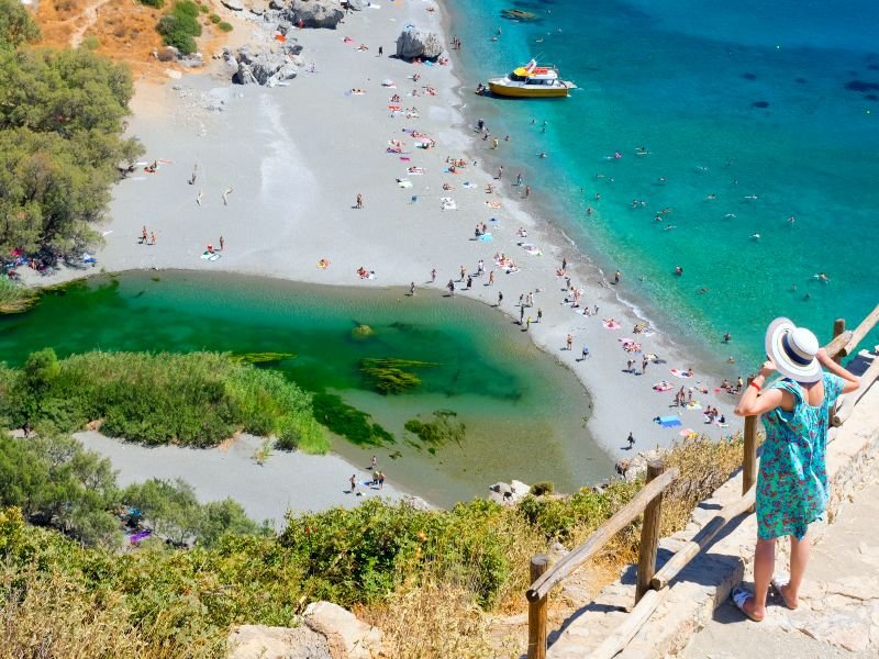 Preveli strand op Kreta rondreizen
