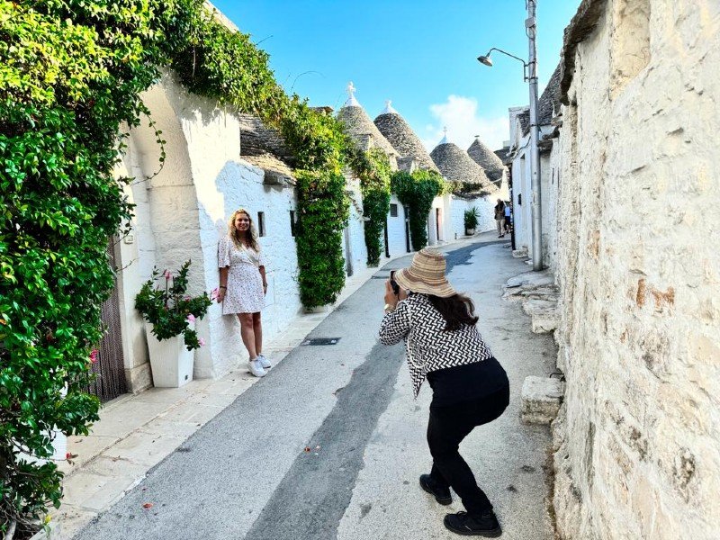Straatje in Alberobello
