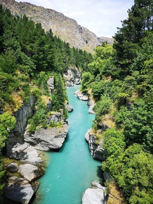 Shotover rivier Nieuw-Zeeland