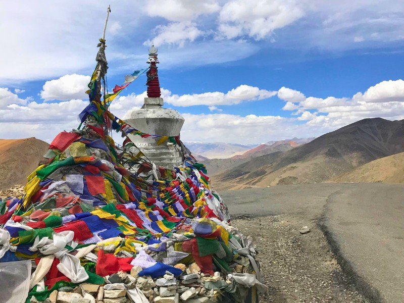 Vlaggen in leh - India